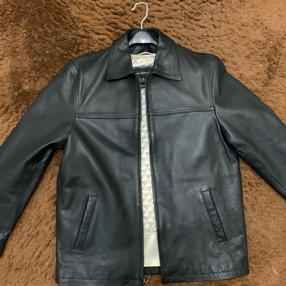 Genuine leather jacket by JIM & MARYLOU
